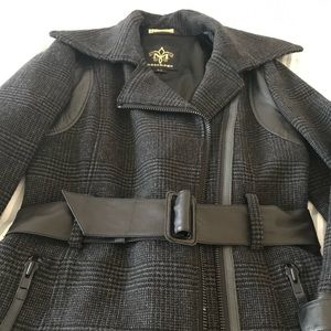 Mackage winter coat. Trench style